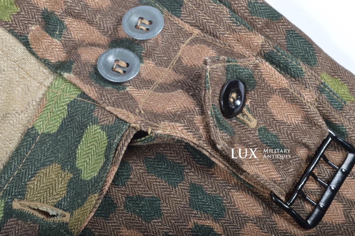 Waffen-SS dot pattern Drillich camouflage panzer trousers - photo 27