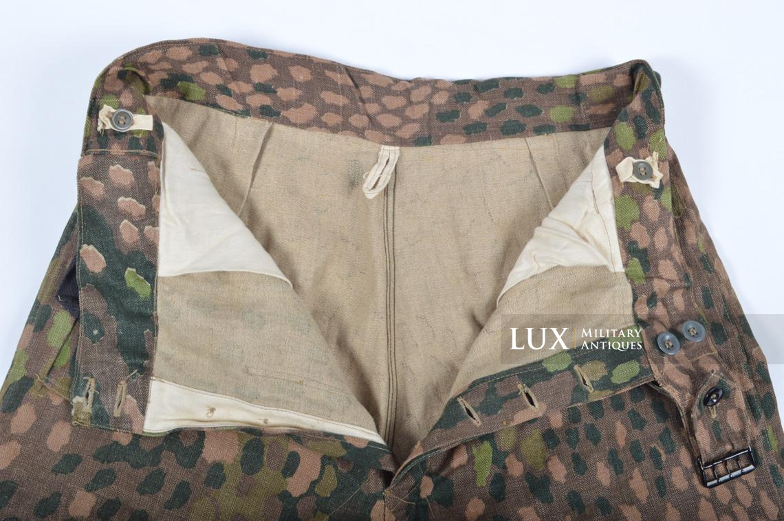Waffen-SS dot pattern Drillich camouflage panzer trousers - photo 28