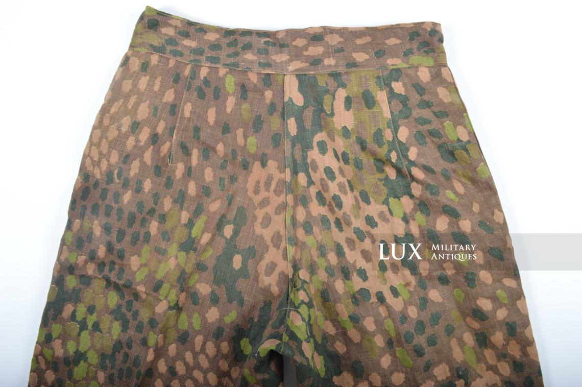 Waffen-SS dot pattern Drillich camouflage panzer trousers - photo 33