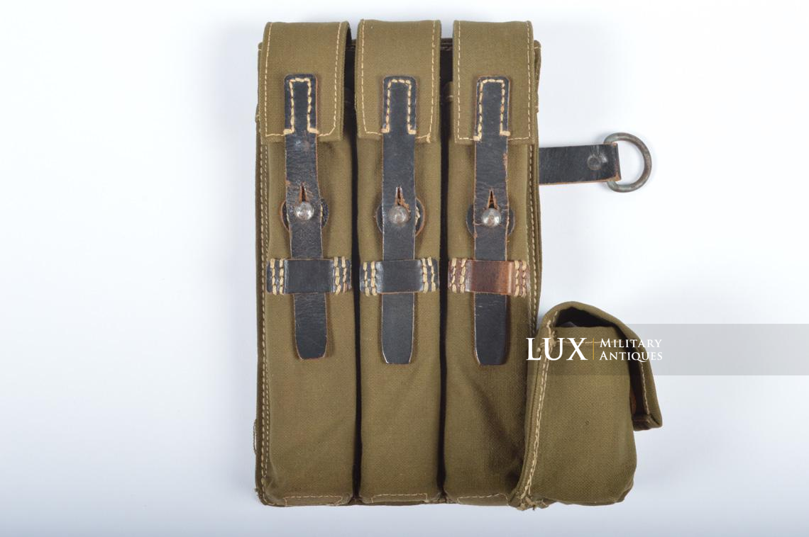 Unissued late-war MP38/40 green pouch, « clg43 » - photo 4