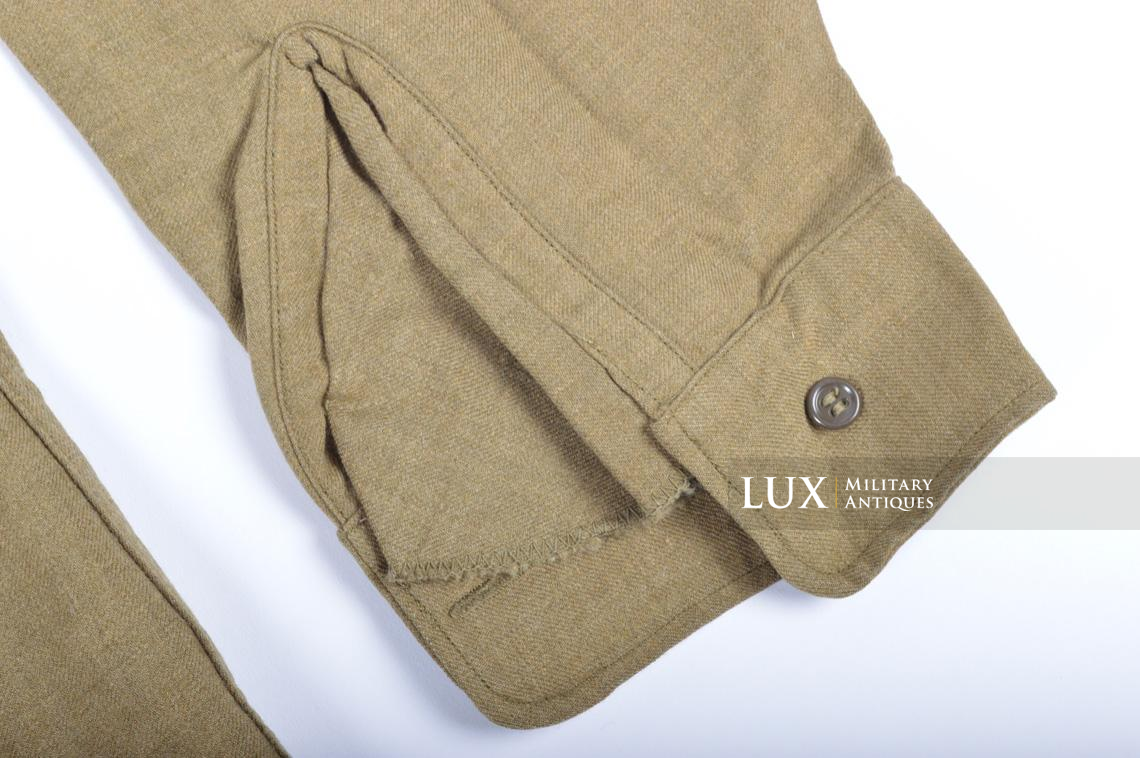 Chemise en laine moutarde combat US Army - photo 9