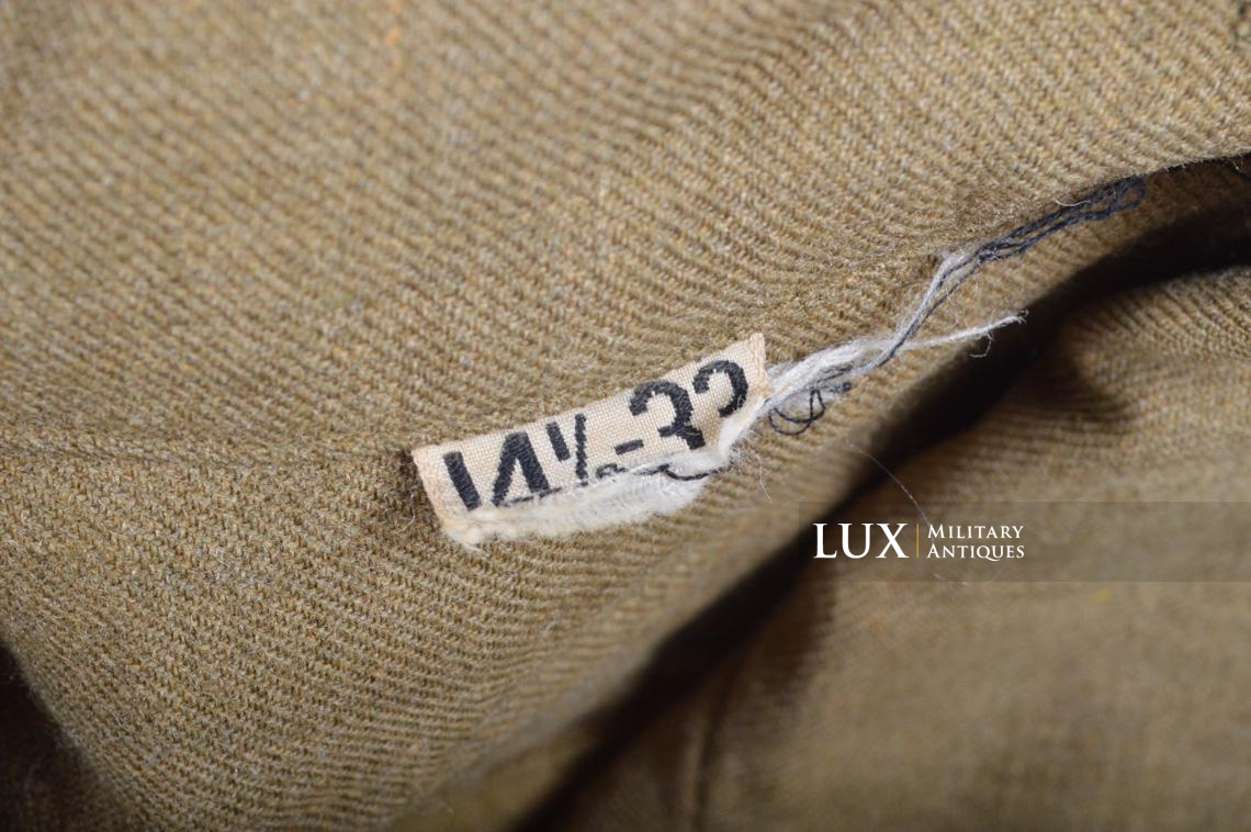 Chemise en laine moutarde combat US Army - photo 11