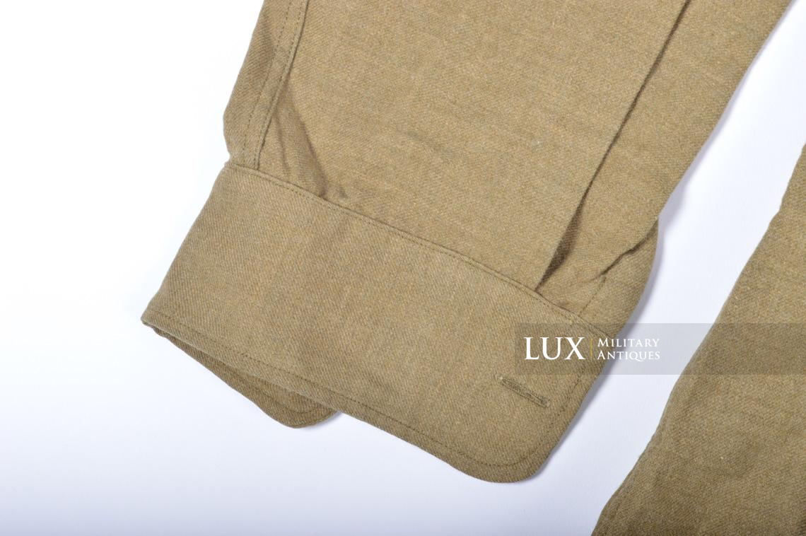 Chemise en laine moutarde combat US Army - photo 13