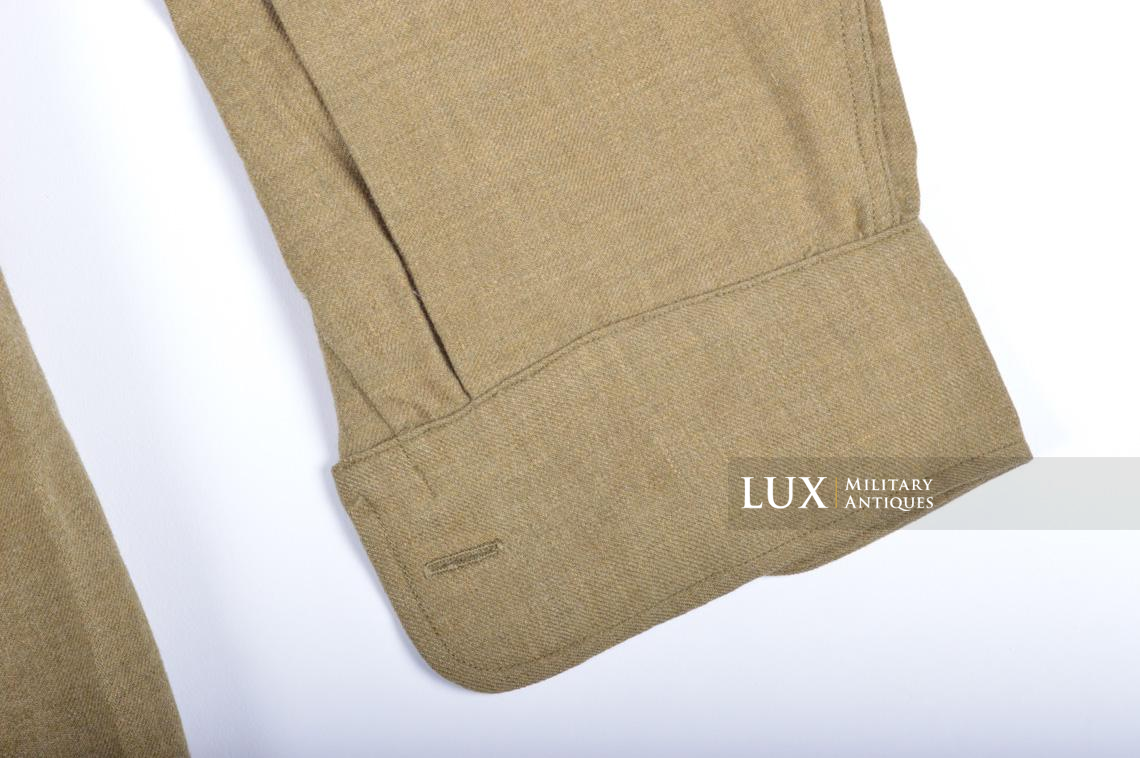Chemise en laine moutarde combat US Army - photo 14