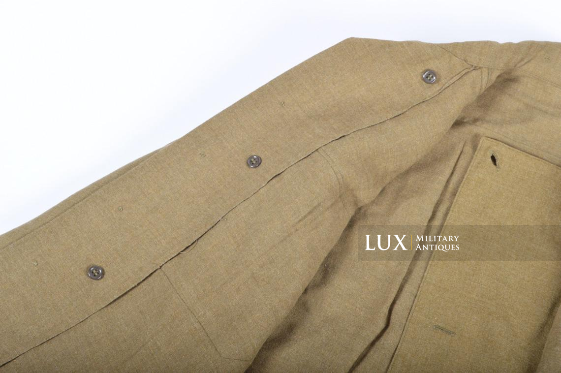 Chemise en laine moutarde combat US Army - photo 17