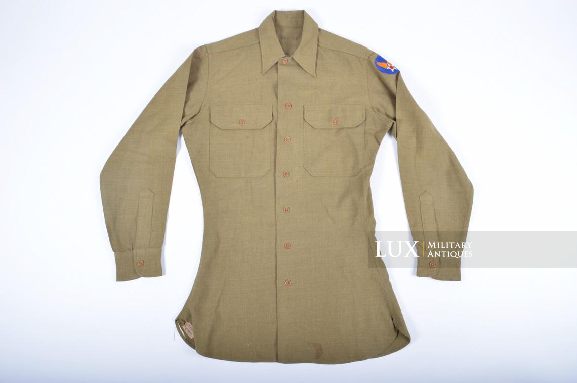 Chemise en laine moutarde USAAF - Lux Military Antiques - photo 4