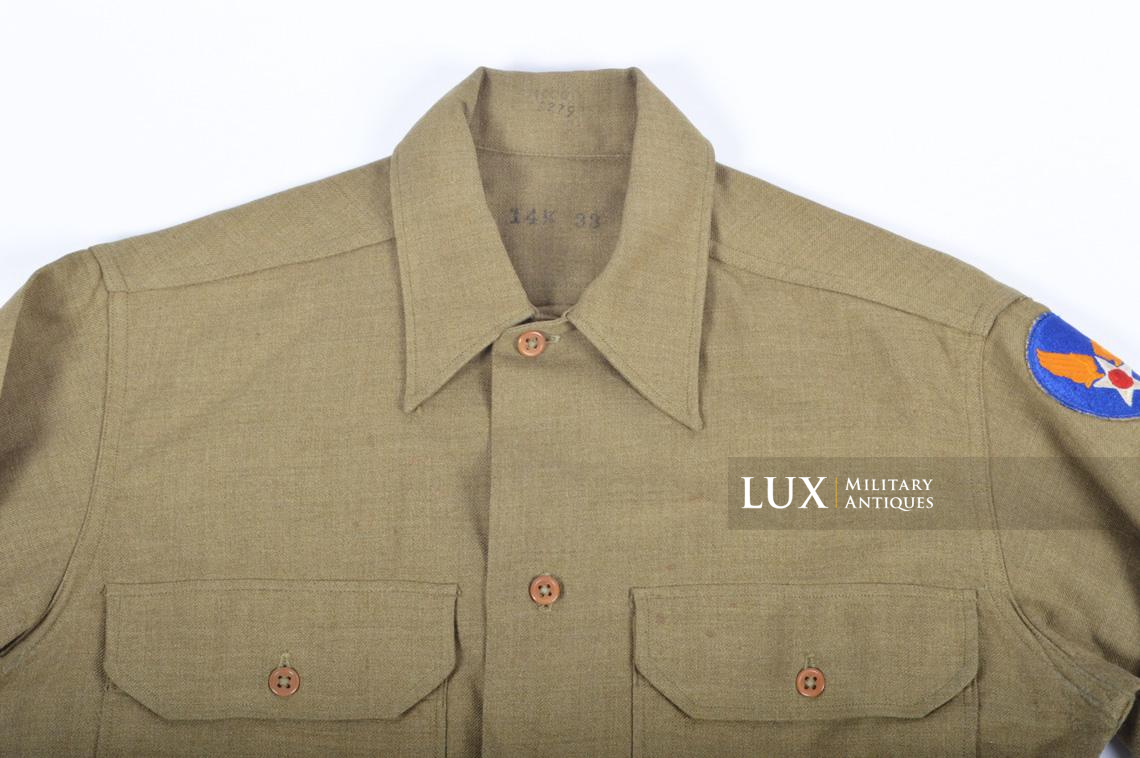 Chemise en laine moutarde USAAF - Lux Military Antiques - photo 7