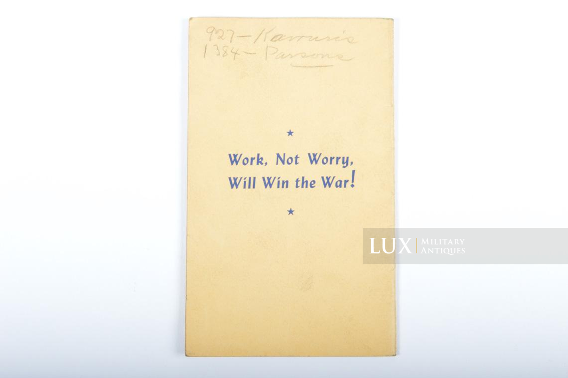 US enlistment brochure, « Fall-in / The American Legion » - photo 8