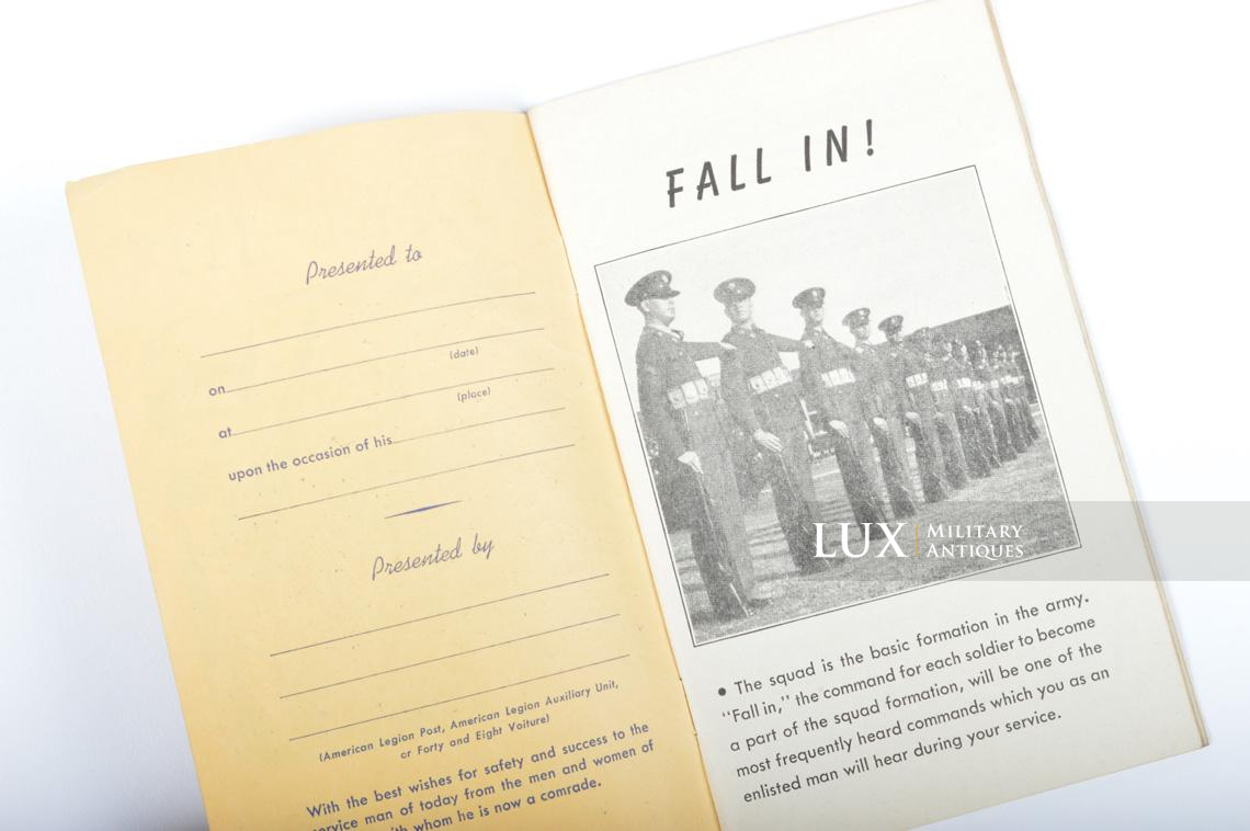 US enlistment brochure, « Fall-in / The American Legion » - photo 9