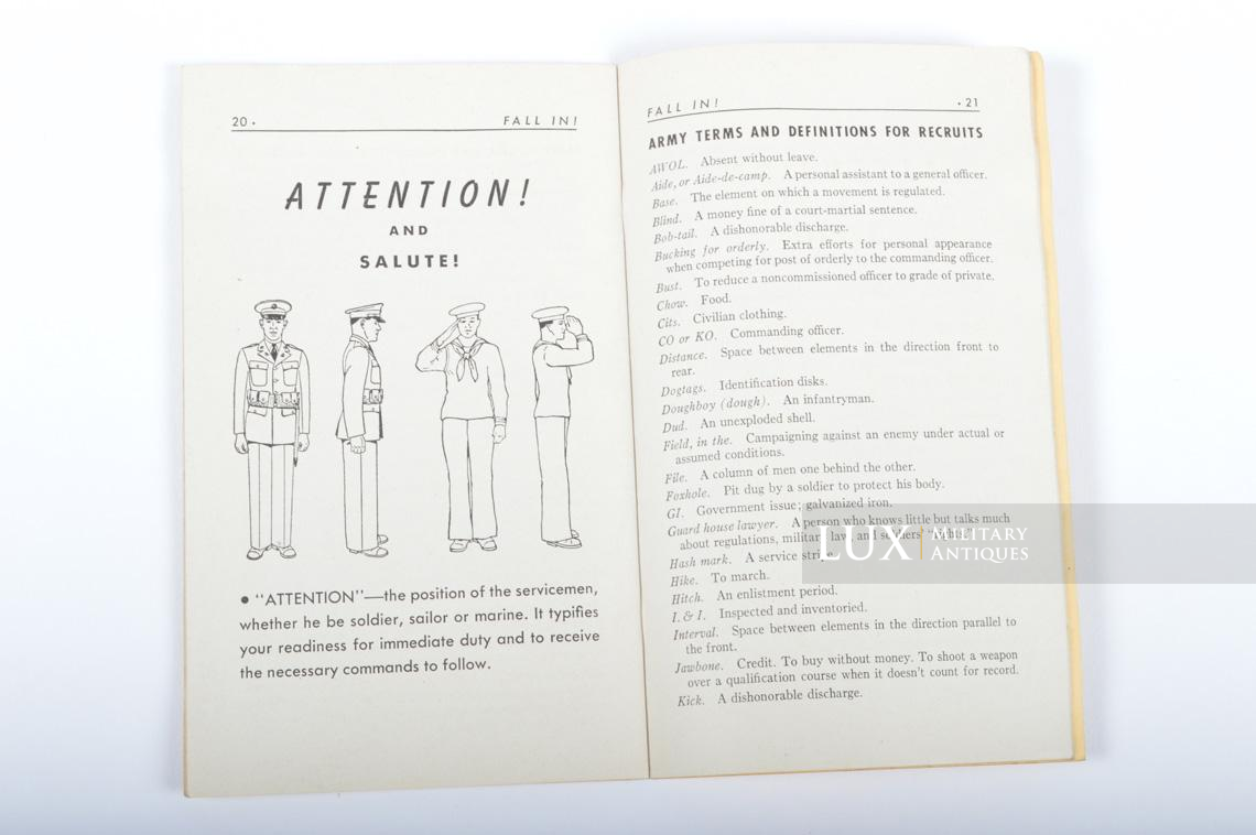 US enlistment brochure, « Fall-in / The American Legion » - photo 14