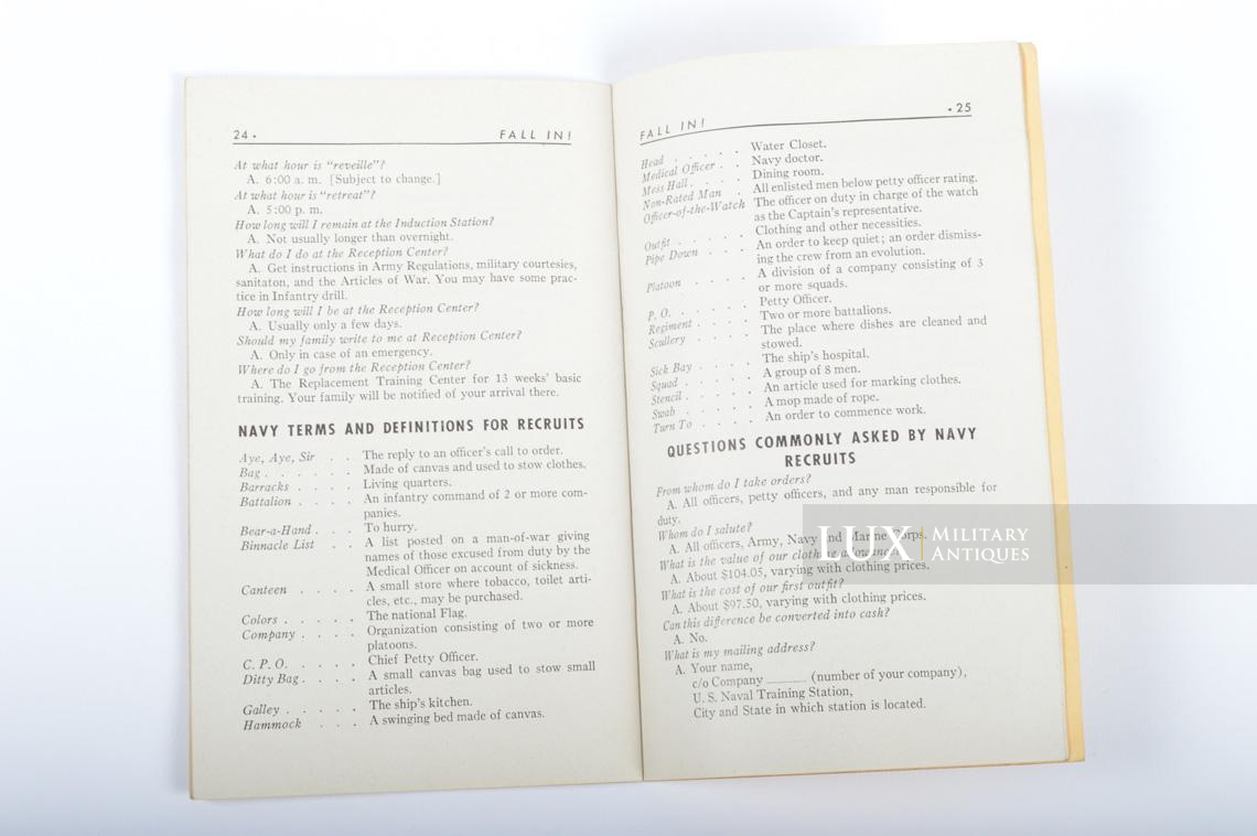 US enlistment brochure, « Fall-in / The American Legion » - photo 15