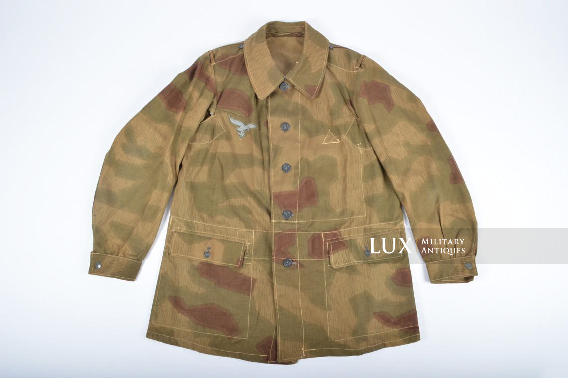 Unissued Luftwaffe tan/water camouflage field division jacket - photo 4