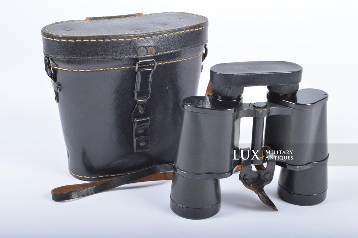German 10x50 power issued field binoculars with case, « Dienstglas rln+ » - photo 4