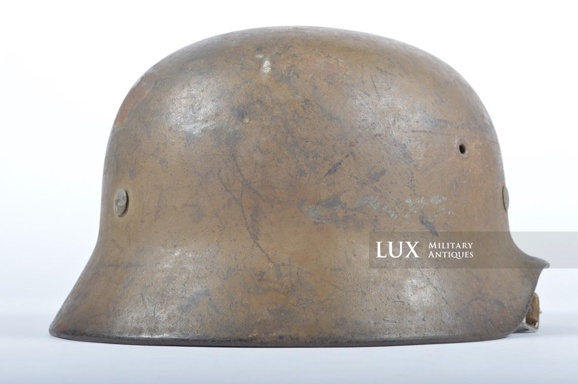 M40 Heer tan spray camouflage helmet, « Tunis / Nord Afrika » - photo 12