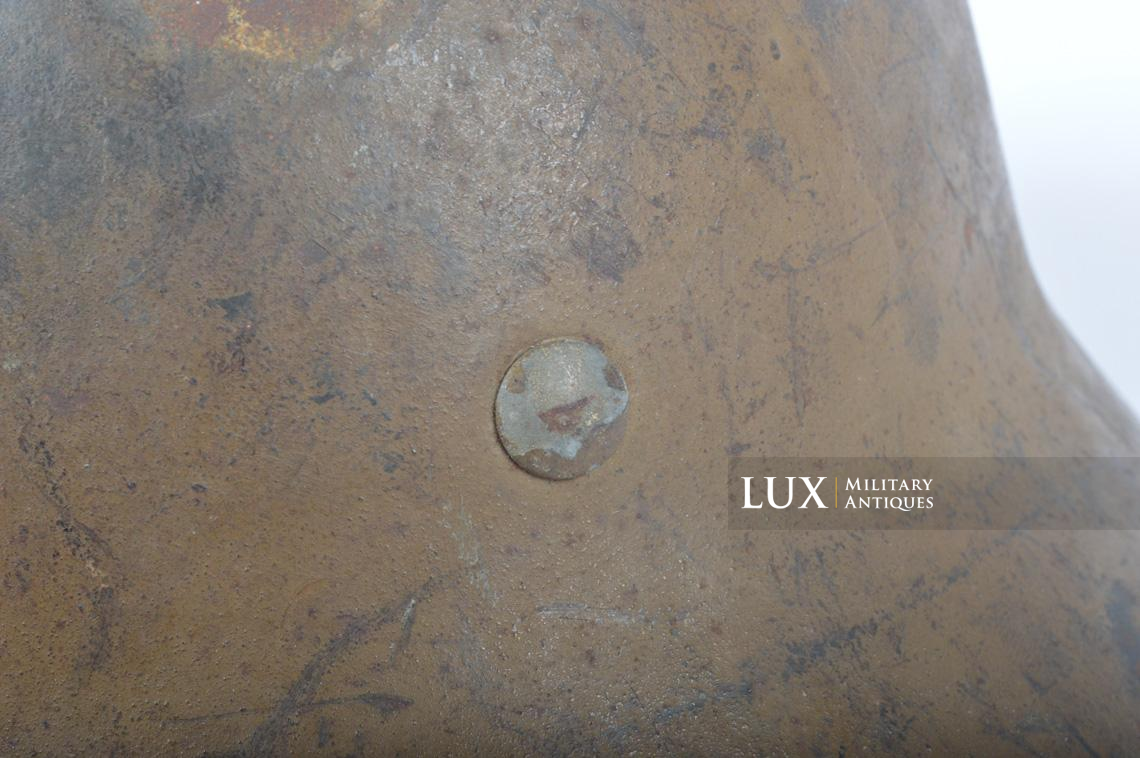 M40 Heer tan spray camouflage helmet, « Tunis / Nord Afrika » - photo 23