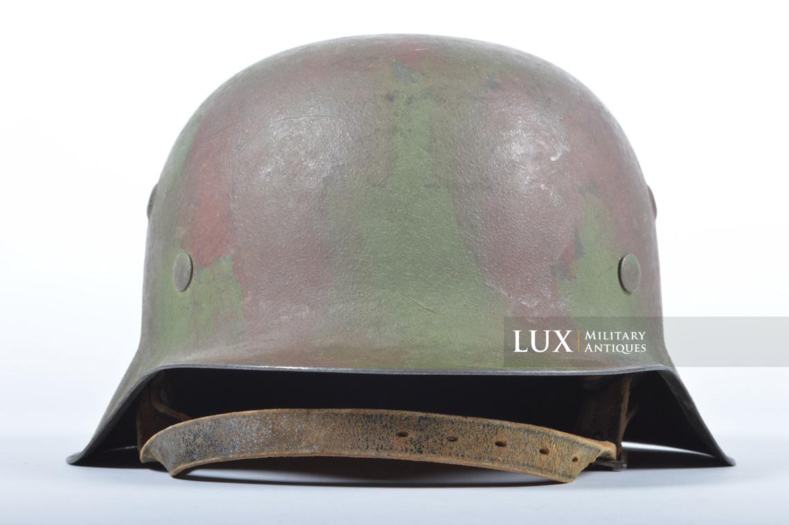 M42 Heer brush two-tone camouflage helmet - photo 9