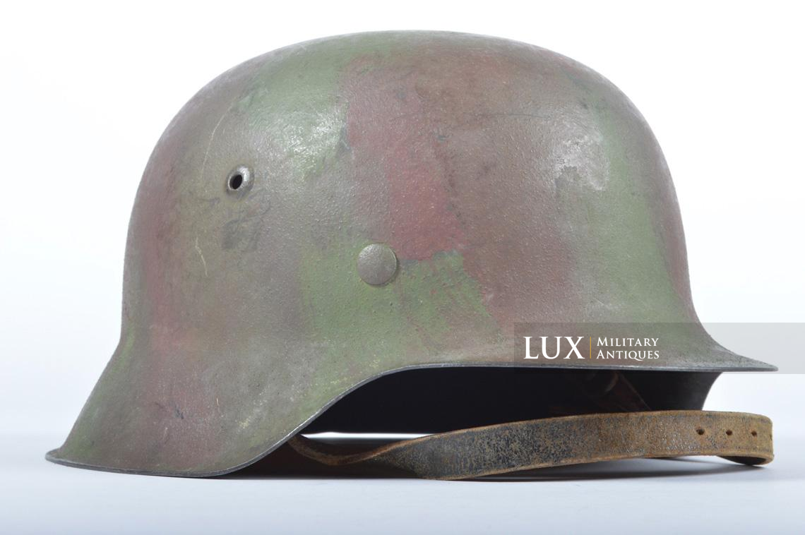M42 Heer brush two-tone camouflage helmet - photo 10
