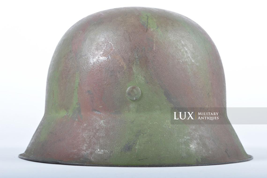 M42 Heer brush two-tone camouflage helmet - photo 13