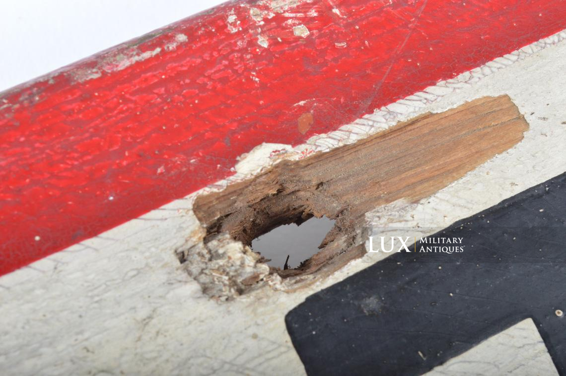 Panneau directionnel allemand « ORST-KOMMANDANTUR » - photo 15