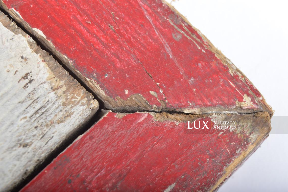 Panneau directionnel allemand « ORST-KOMMANDANTUR » - photo 26