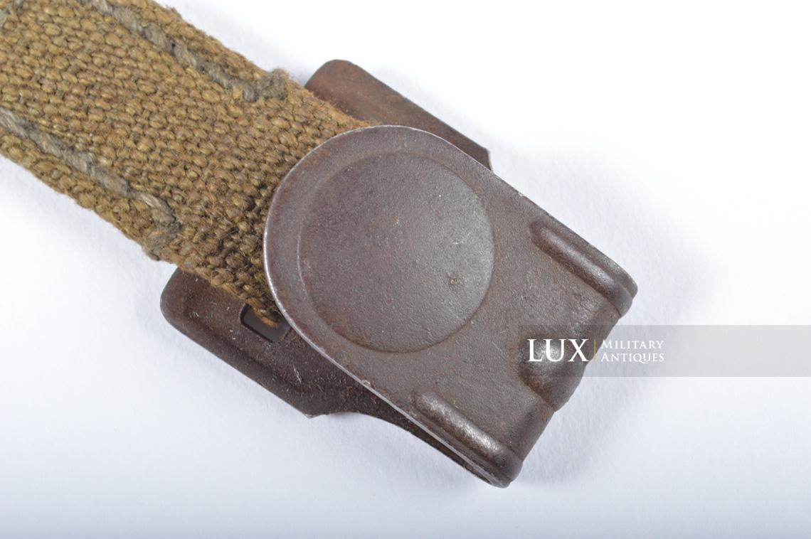 German gasmask canister belt support hook strap, « bmo42 » - photo 8