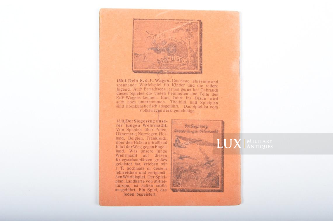 German manual on the games rules - Lux Military Antiques - photo 7