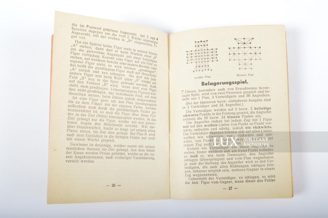 German manual on the games rules - Lux Military Antiques - photo 11