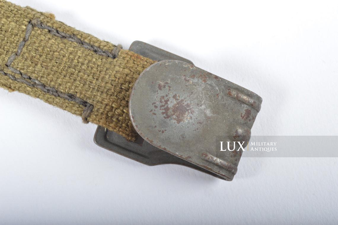 German gasmask canister belt support hook strap, « bmo42 » - photo 8