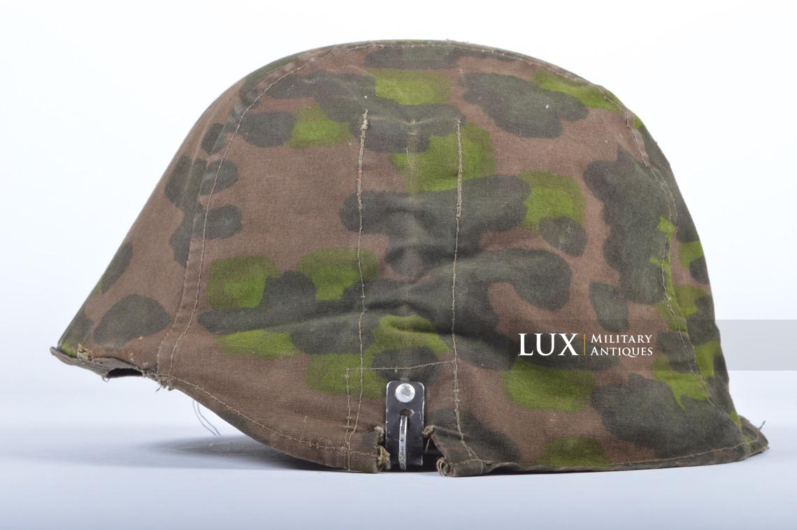 First model Waffen-SS helmet cover, plane tree, lateral - photo 8