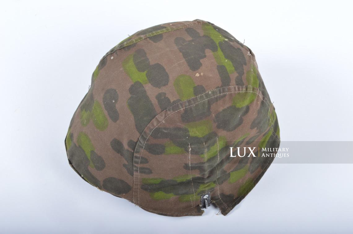 First model Waffen-SS helmet cover, plane tree, lateral - photo 10