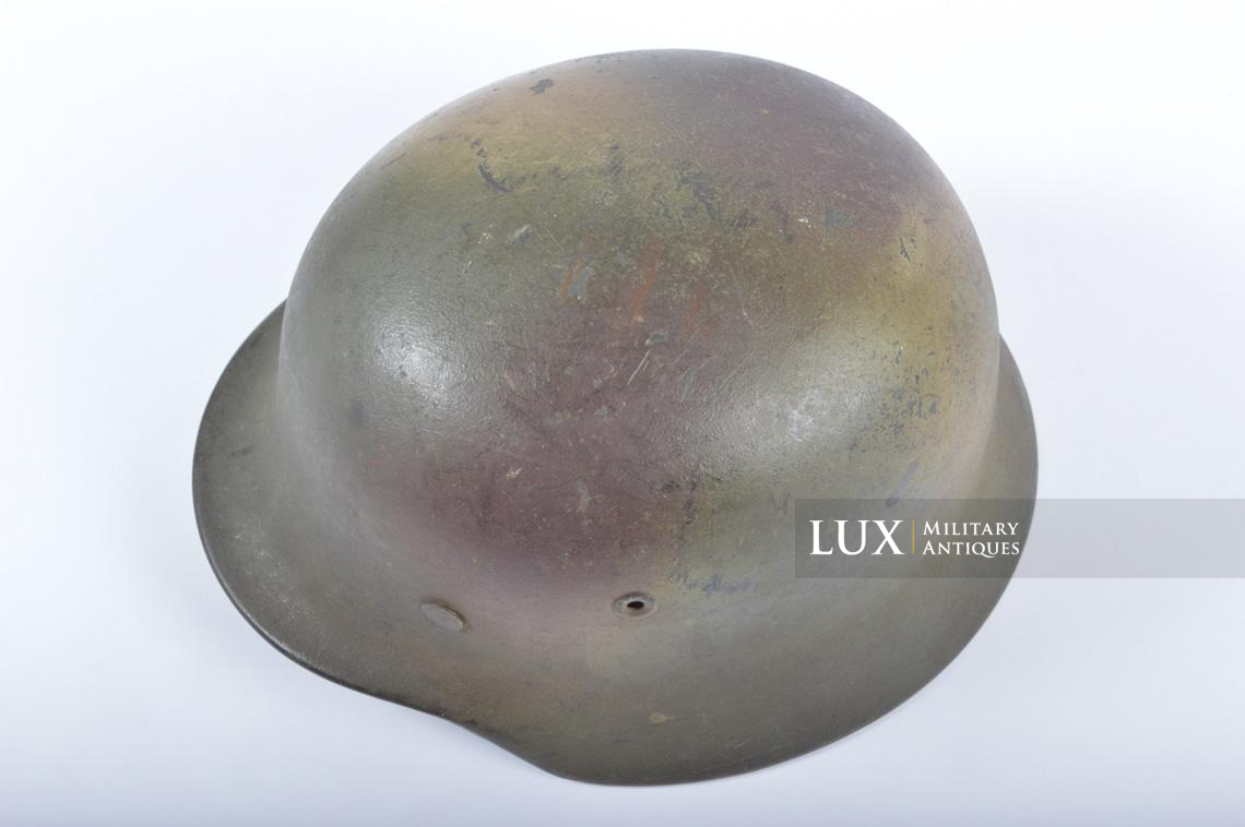M40 Heer Three Tone Normandy Camouflage Combat Helmet, « NS66 » - photo 15