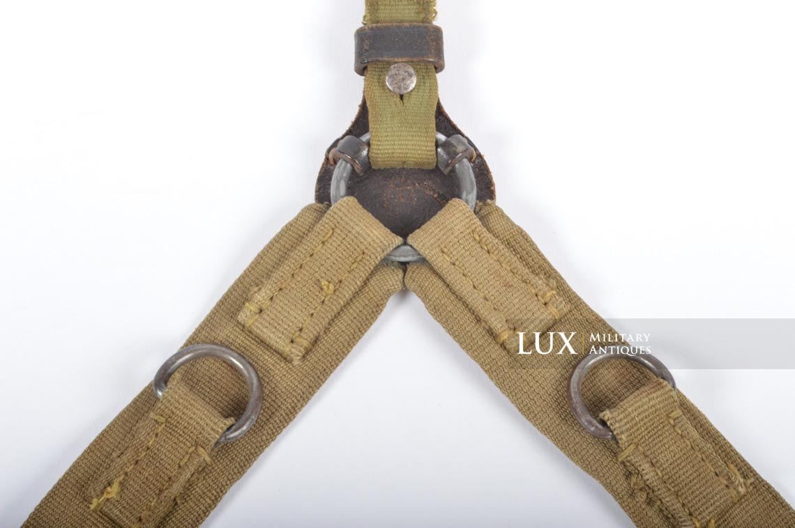 German Tropical Webbing Y-Straps, named - Lux Military Antiques - photo 7