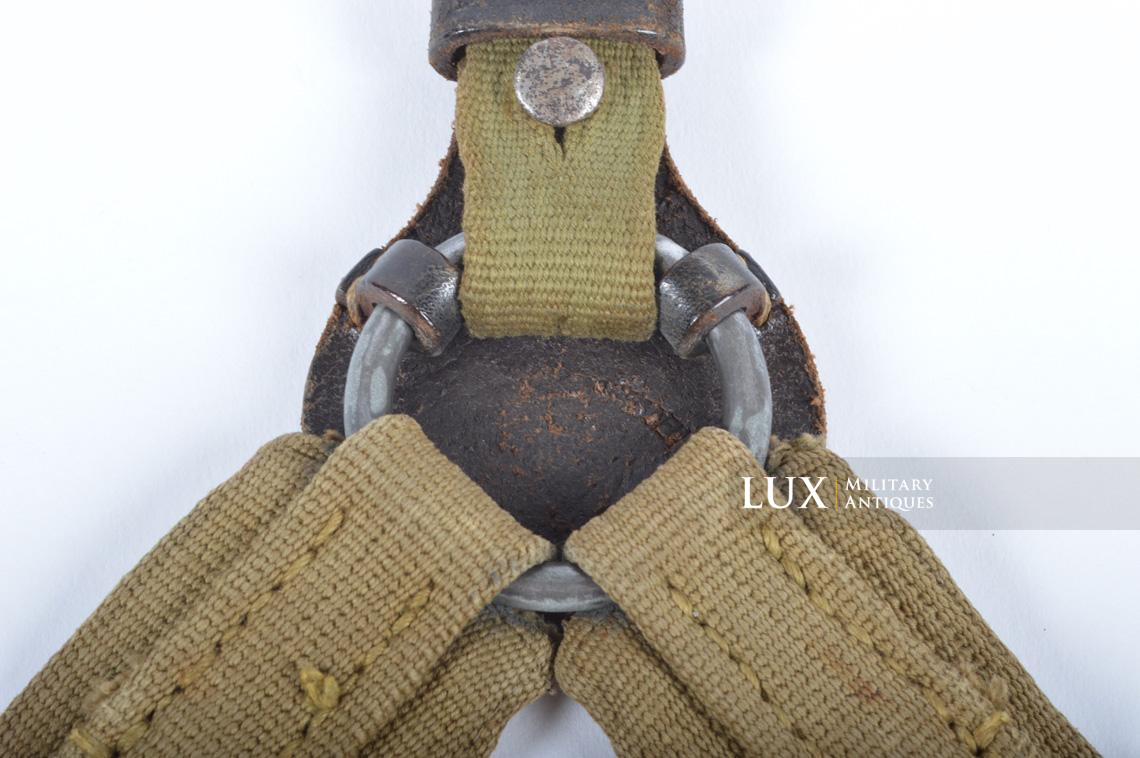 German Tropical Webbing Y-Straps, named - Lux Military Antiques - photo 15