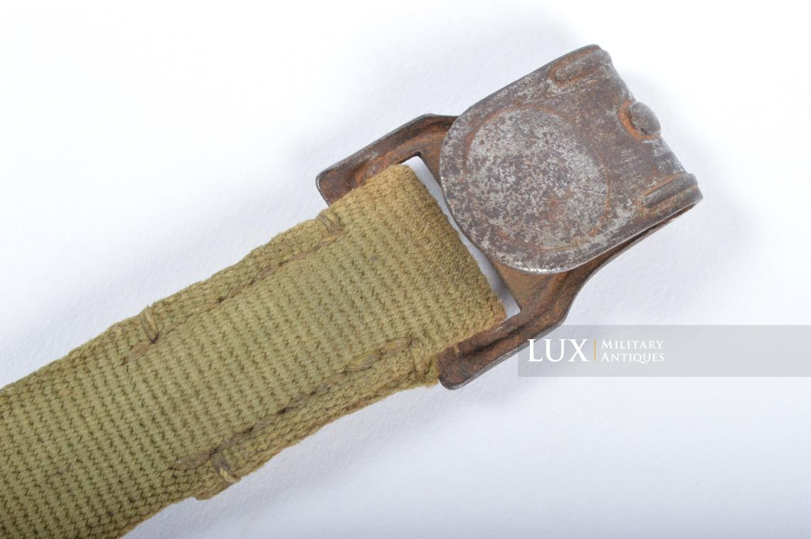 German Tropical Webbing Y-Straps, named - Lux Military Antiques - photo 17