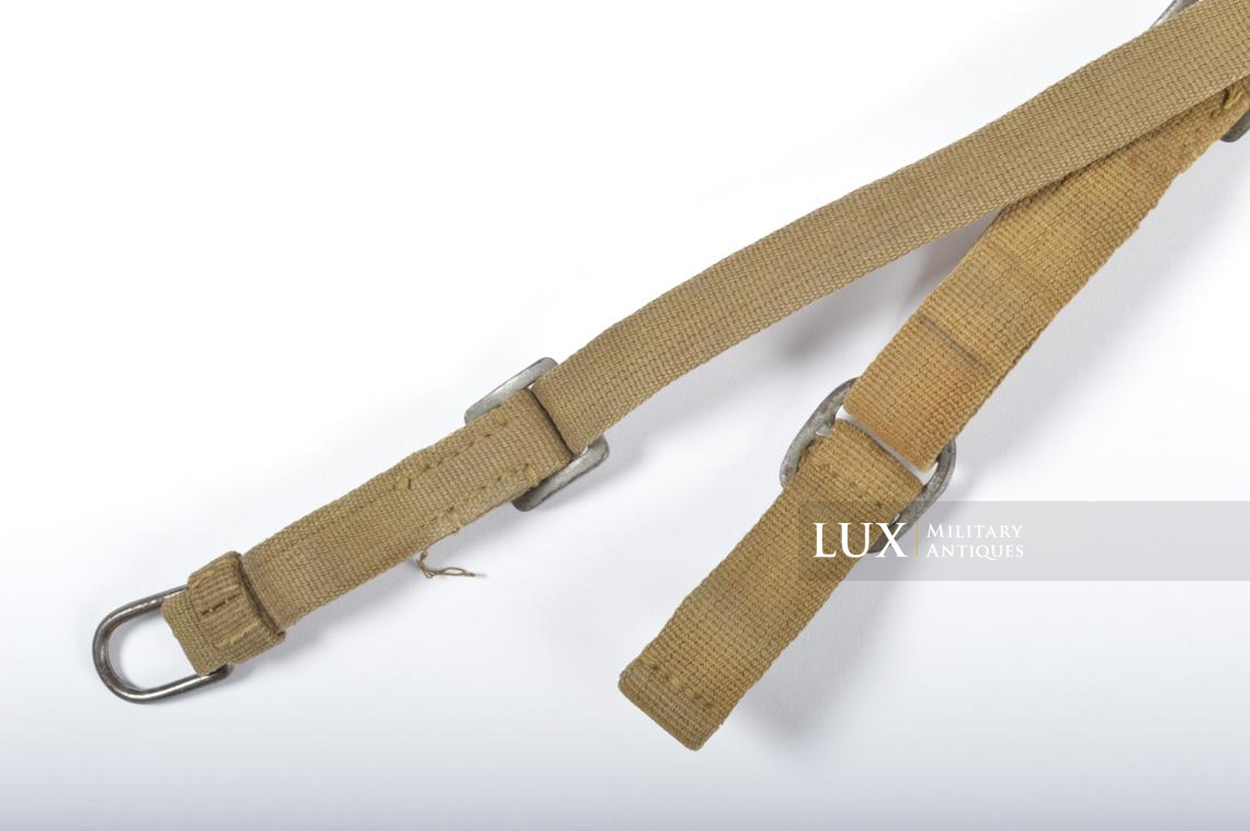 German Tropical Webbing Y-Straps, named - Lux Military Antiques - photo 19