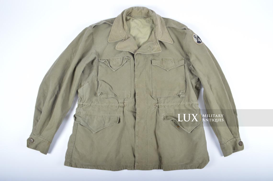 US M43 field jacket, « 94th Infantry Division » - photo 4