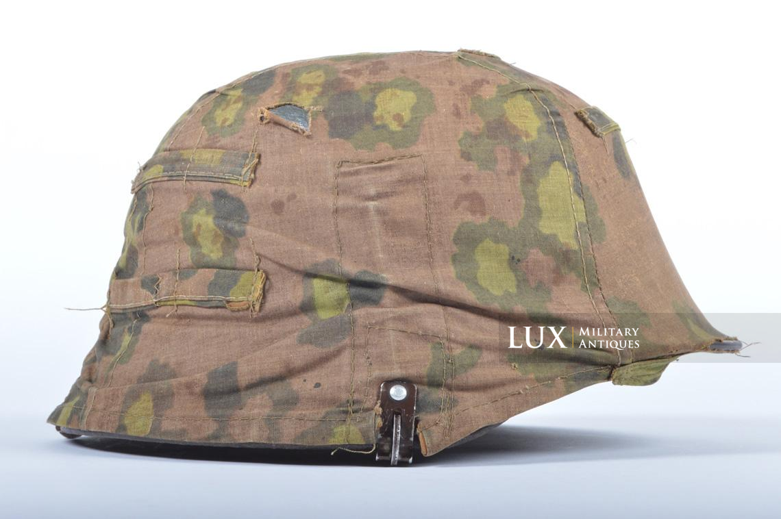 Couvre casque Waffen-SS fin de guerre, camouflage feuille de chêne - photo 10