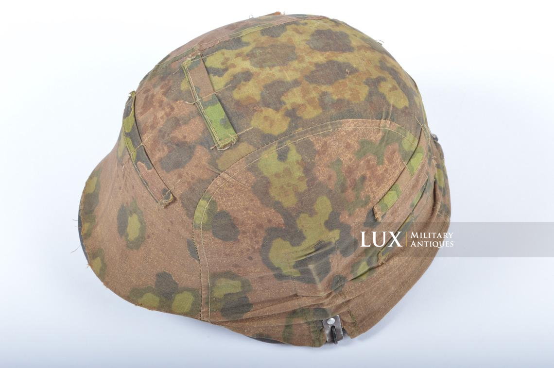 Couvre casque Waffen-SS fin de guerre, camouflage feuille de chêne - photo 14