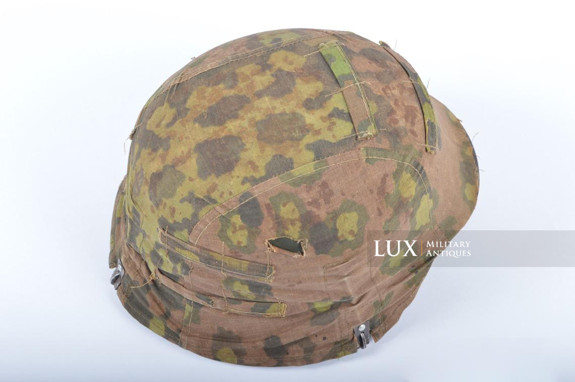 Couvre casque Waffen-SS fin de guerre, camouflage feuille de chêne - photo 15