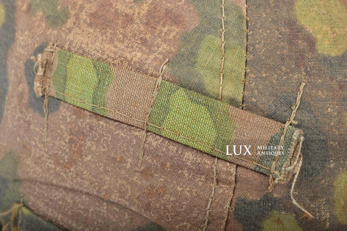 Couvre casque Waffen-SS fin de guerre, camouflage feuille de chêne - photo 22