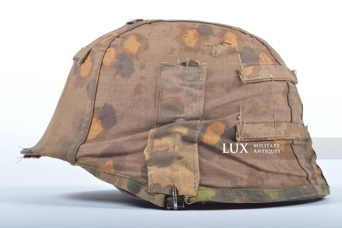 Couvre casque Waffen-SS fin de guerre, camouflage feuille de chêne - photo 25
