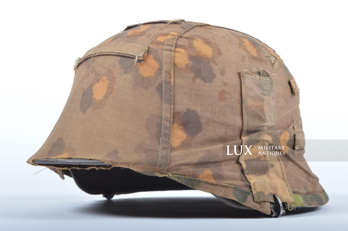 Couvre casque Waffen-SS fin de guerre, camouflage feuille de chêne - photo 26