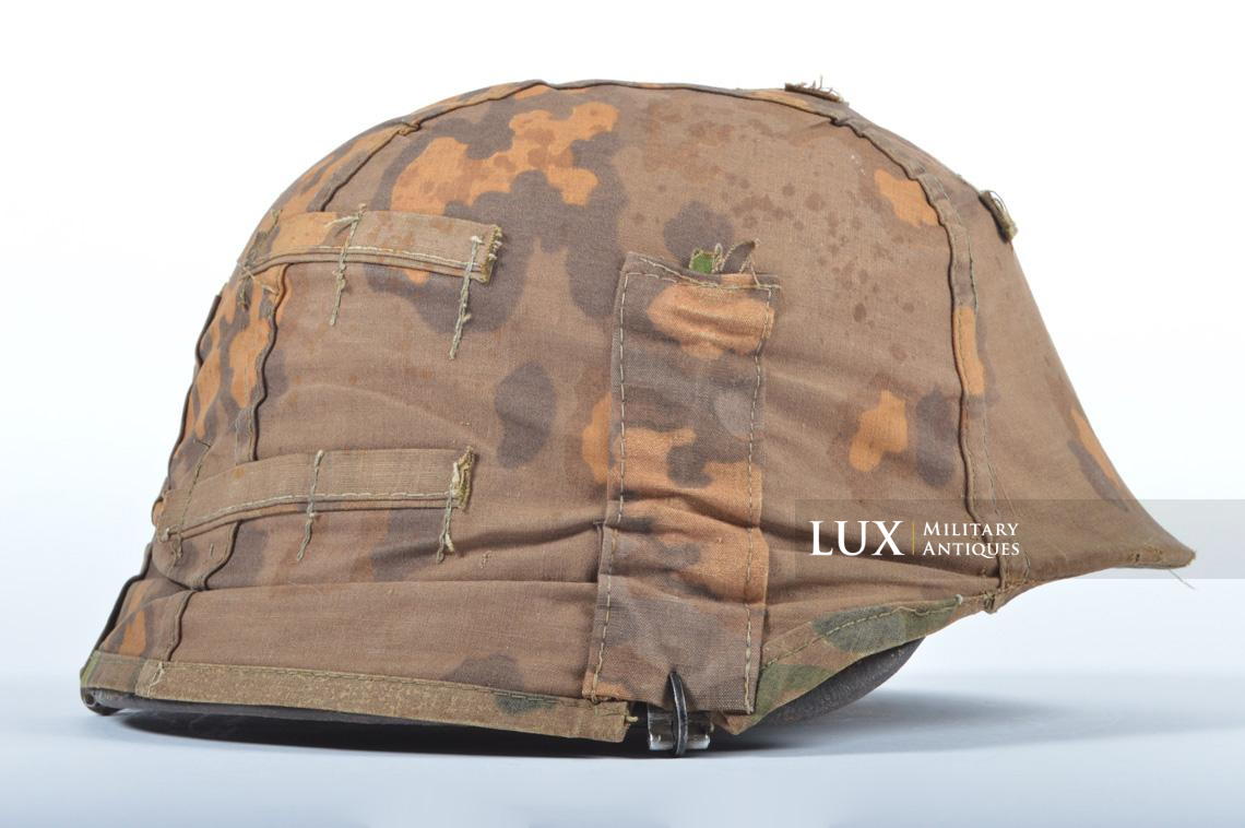 Couvre casque Waffen-SS fin de guerre, camouflage feuille de chêne - photo 29