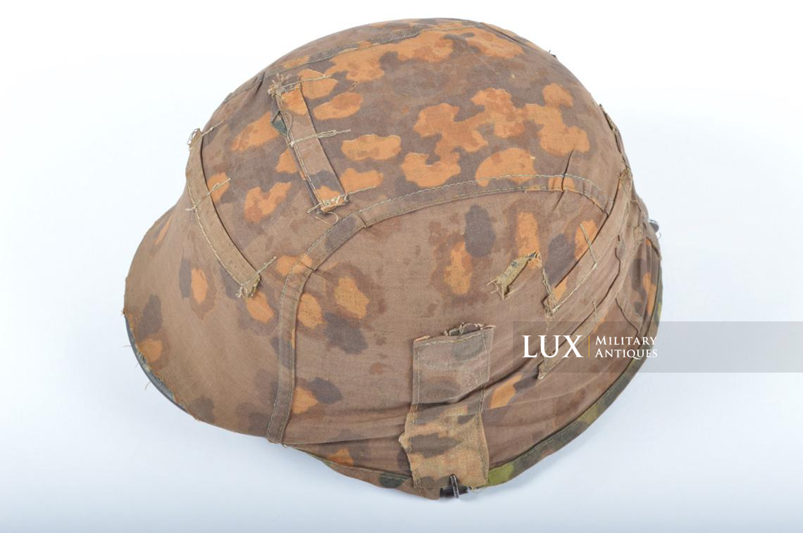 Couvre casque Waffen-SS fin de guerre, camouflage feuille de chêne - photo 33