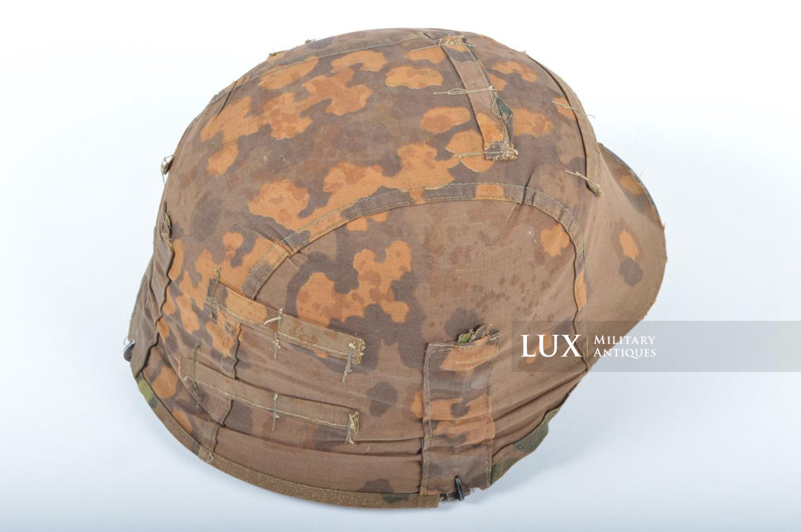 Couvre casque Waffen-SS fin de guerre, camouflage feuille de chêne - photo 35