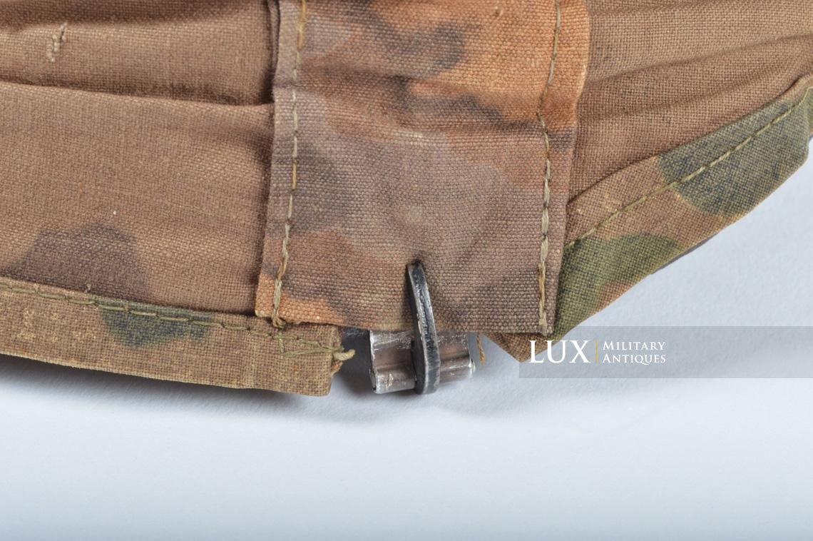 Couvre casque Waffen-SS fin de guerre, camouflage feuille de chêne - photo 36
