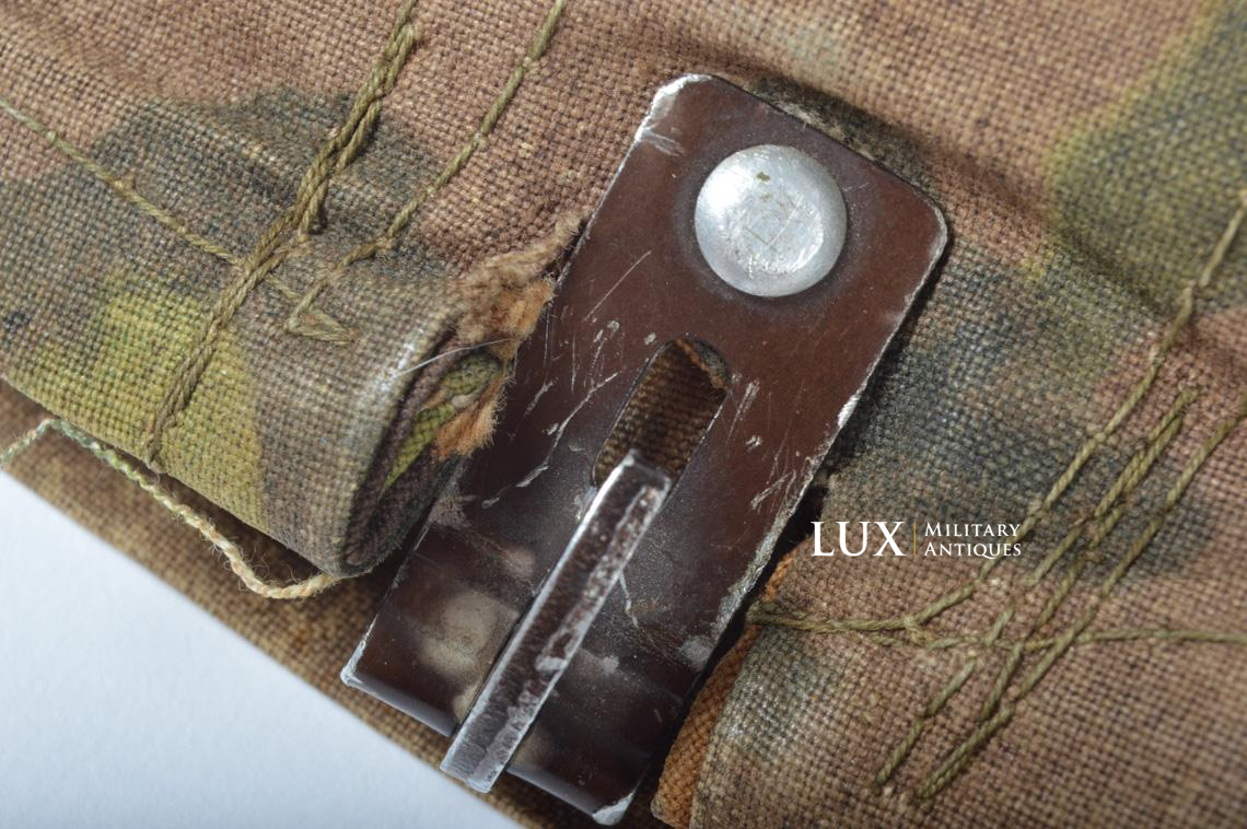 Couvre casque Waffen-SS fin de guerre, camouflage feuille de chêne - photo 50