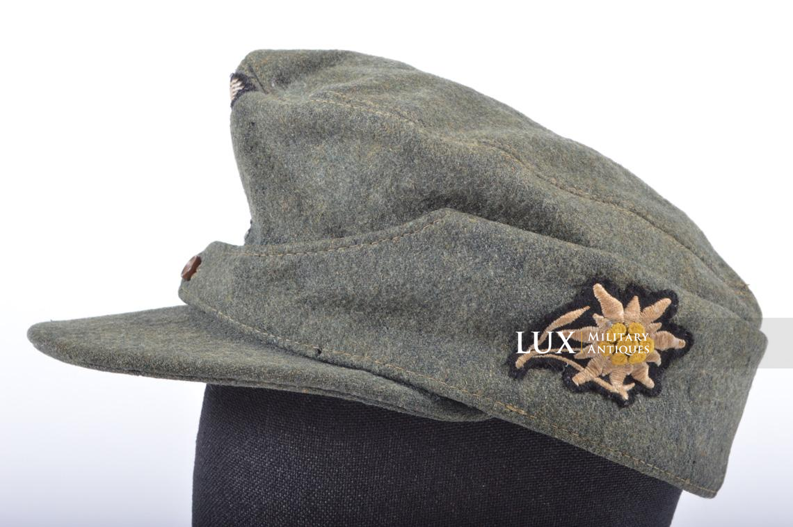Waffen-SS Gebirgsjäger EM M43 field cap - photo 14