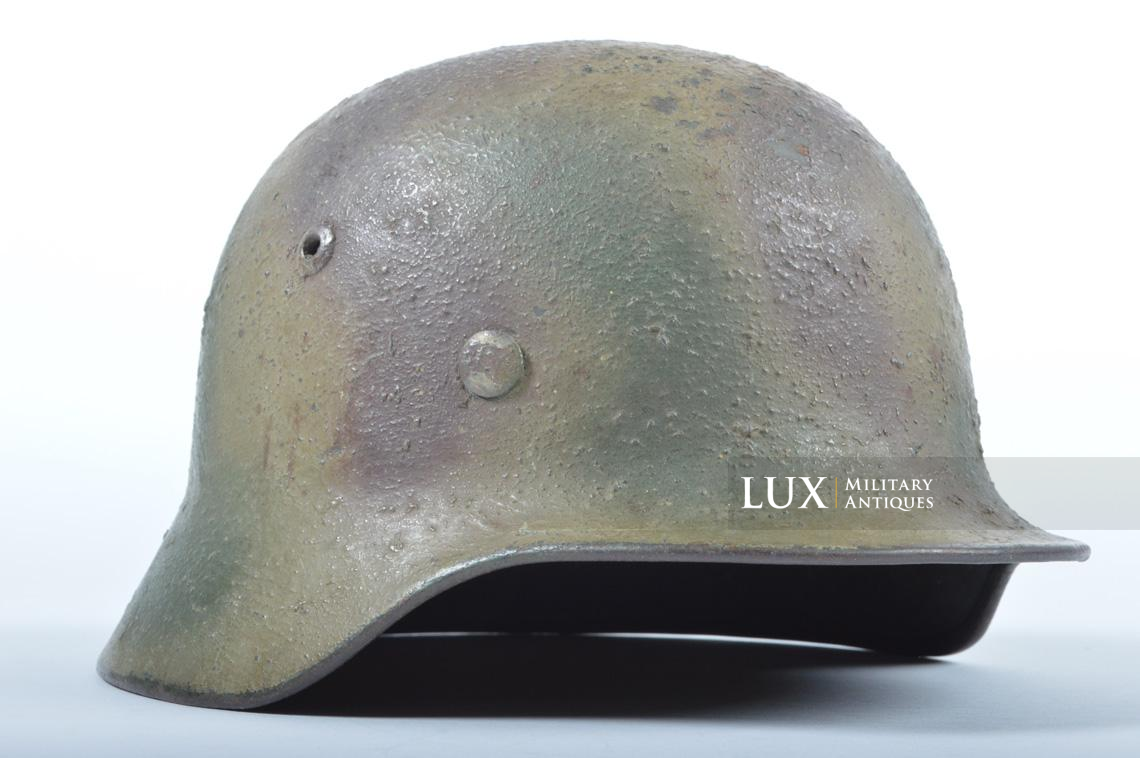 Casque M35 Heer bétonné & camouflé trois tons Normandie - photo 9