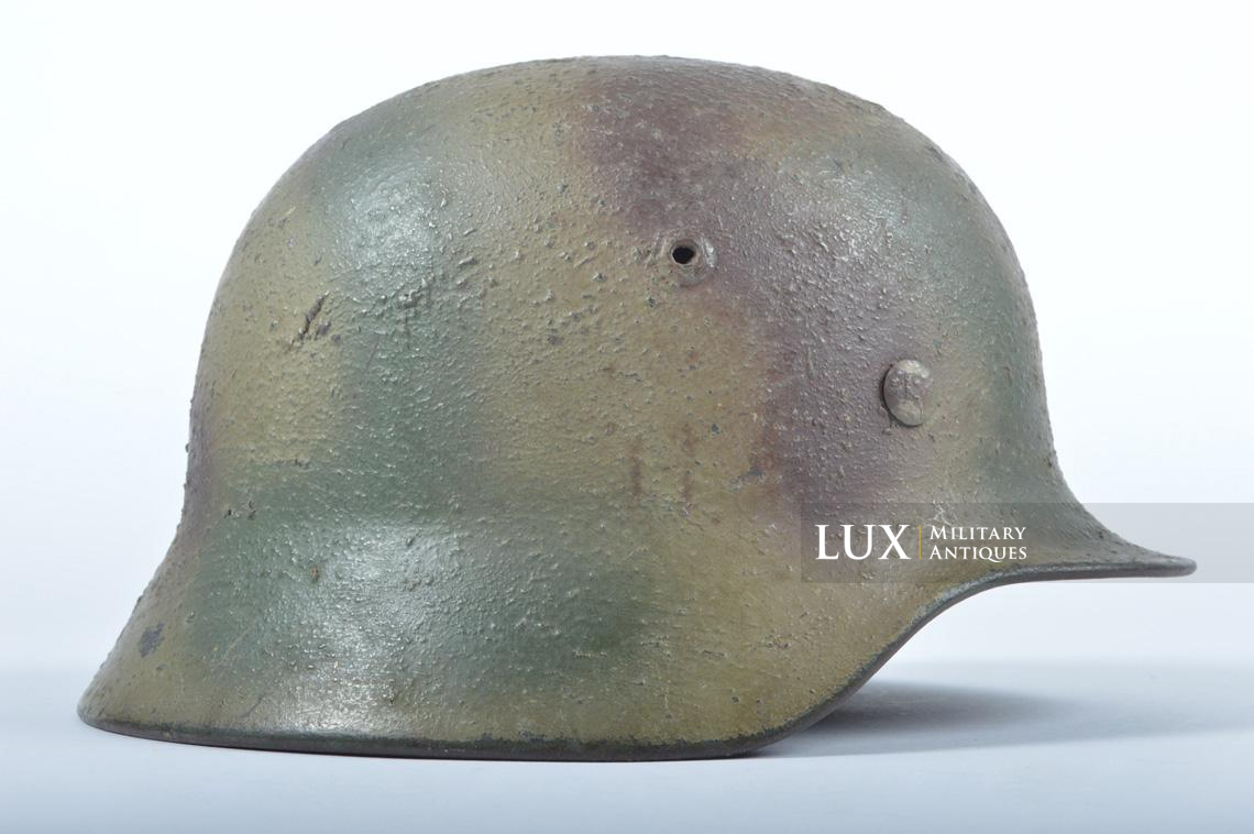 Casque M35 Heer bétonné & camouflé trois tons Normandie - photo 10